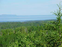 North view from Daisy Farm/Greenstone Ridge junction